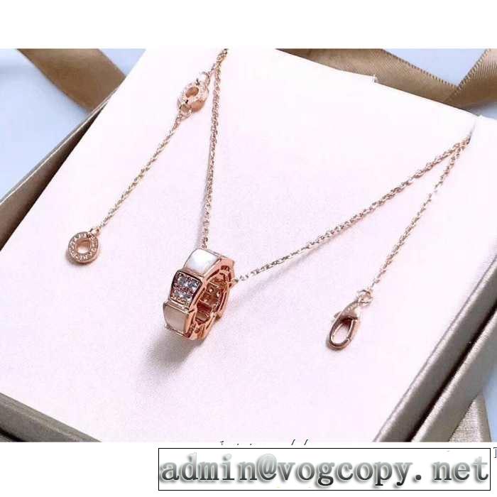 2019春夏人気トレンドアイテム ブルガリ BVLGARI ネックレス 3色可選 海外セレブは大人気