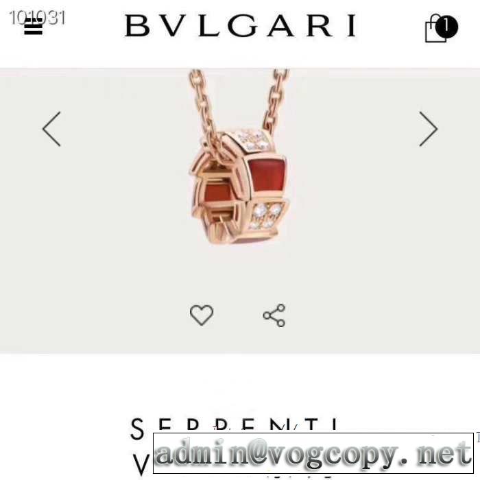 2019春夏人気トレンドアイテム ブルガリ BVLGARI ネックレス 3色可選 海外セレブは大人気