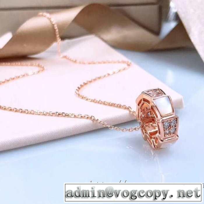 2019春夏人気トレンドアイテム ブルガリ BVLGARI ネックレス 3色可選 海外セレブは大人気
