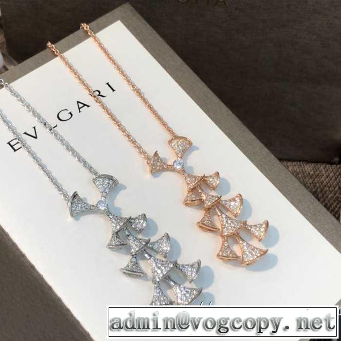 人気夏ファションおすすめ 2019SSのトレンド商品 ブルガリ BVLGARI ネックレス  2色可選