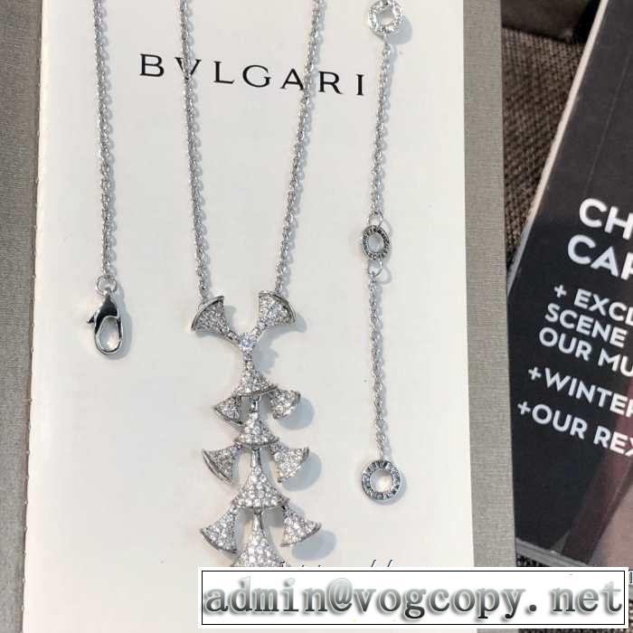人気夏ファションおすすめ 2019SSのトレンド商品 ブルガリ BVLGARI ネックレス  2色可選