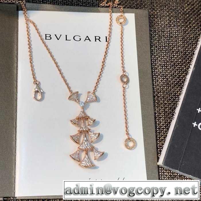人気夏ファションおすすめ 2019SSのトレンド商品 ブルガリ BVLGARI ネックレス  2色可選
