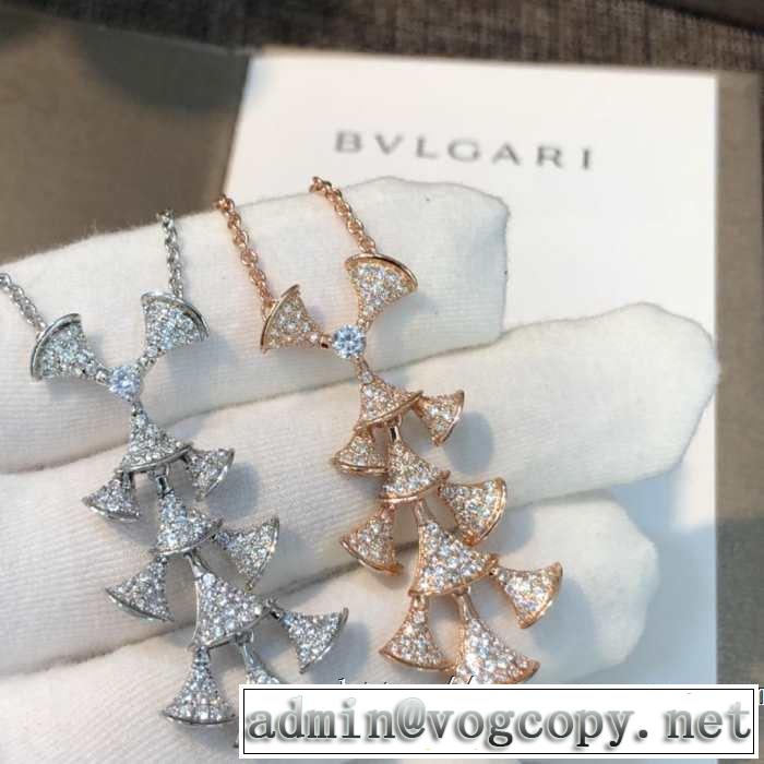 人気夏ファションおすすめ 2019SSのトレンド商品 ブルガリ BVLGARI ネックレス  2色可選