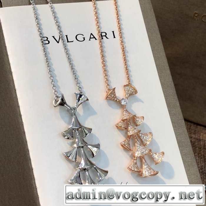 人気夏ファションおすすめ 2019SSのトレンド商品 ブルガリ BVLGARI ネックレス  2色可選