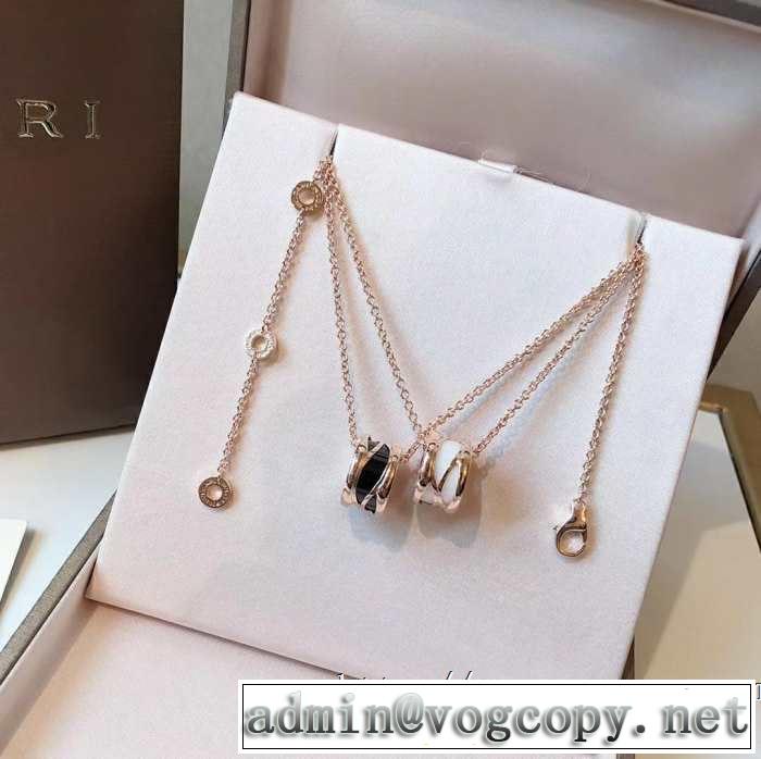 ブルガリ BVLGARI ネックレス  2色可選 2019年の春夏に着たい る春夏おすすめの人気商品