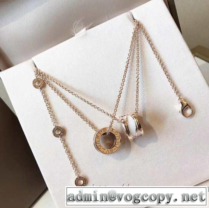 ブルガリ BVLGARI ネックレス  2色可選 2019年の春夏に着たい る春夏おすすめの人気商品