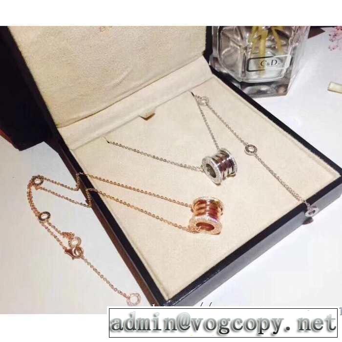 今シーズン人気のアイテム ブルガリ BVLGARI ネックレス  2色可選 2019春夏トレンドアイテム