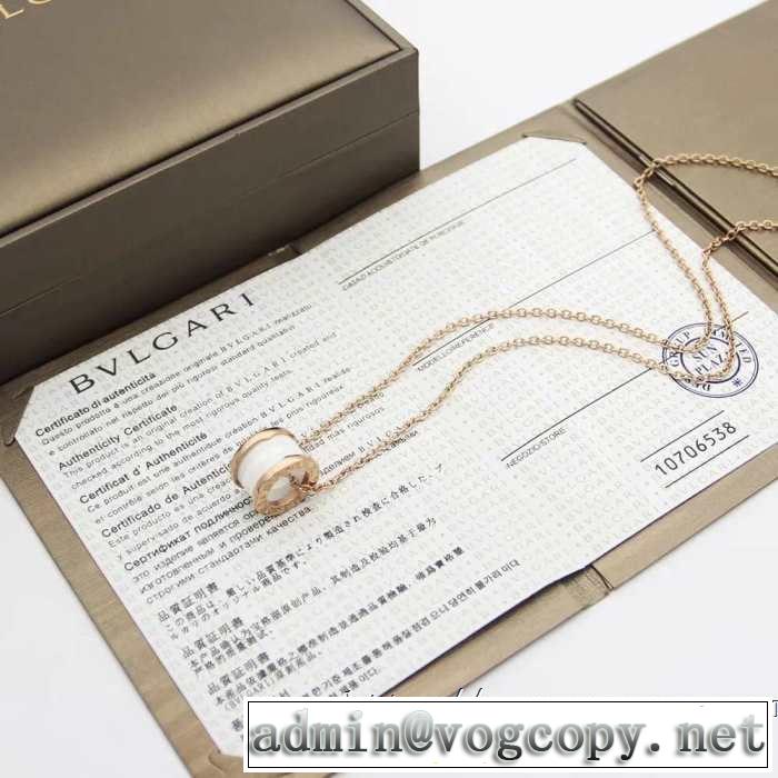 ブルガリ BVLGARI ネックレス  3色可選 高級感が好評です 《2019年》今、注目のストリート