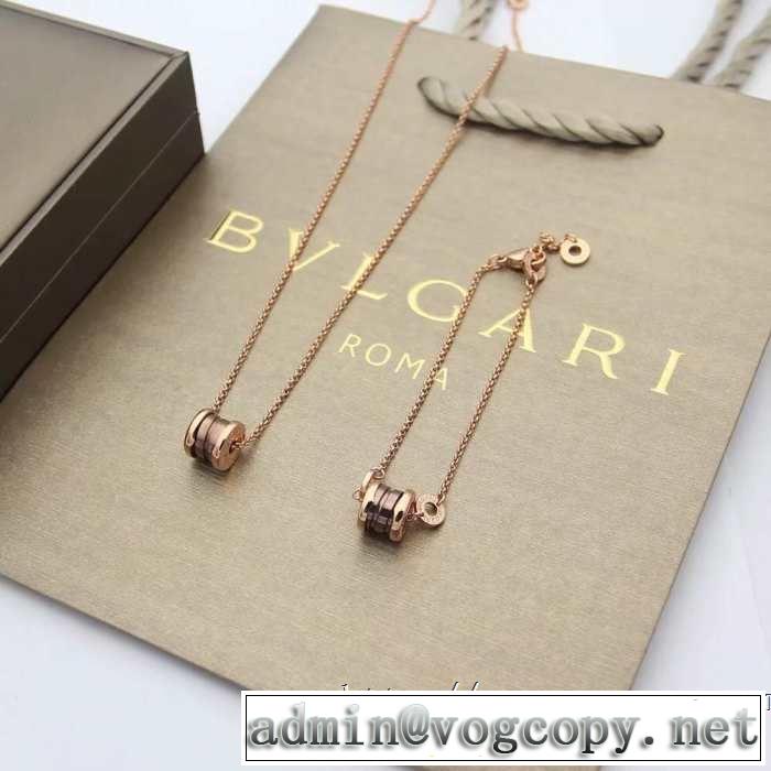 2019年春夏流行ファッション 大人の可愛さを引き立て ブルガリ BVLGARI ネックレス