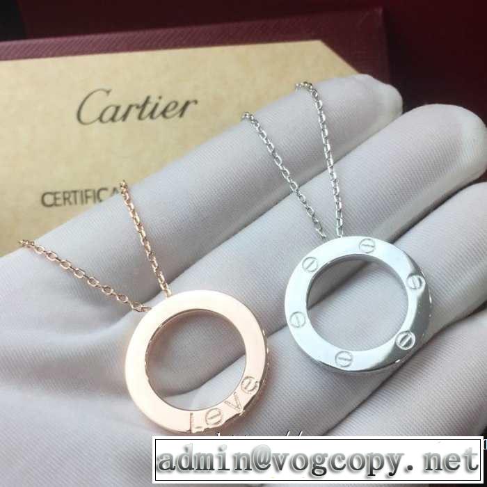 カルティエ CARTIER ネックレス 2色可選 春夏のトレンドアイテム 2019春夏の大注目トレンド