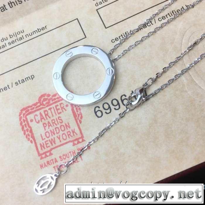 カルティエ CARTIER ネックレス 2色可選 春夏のトレンドアイテム 2019春夏の大注目トレンド