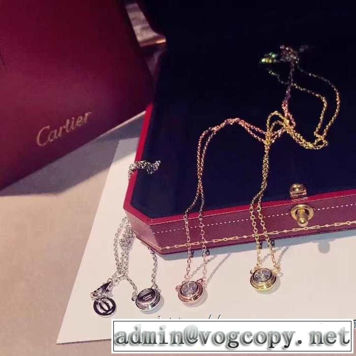 春夏シンプルファッションでOK！ カルティエ CARTIER ネックレス 3色可選 春夏の流行り2019新品
