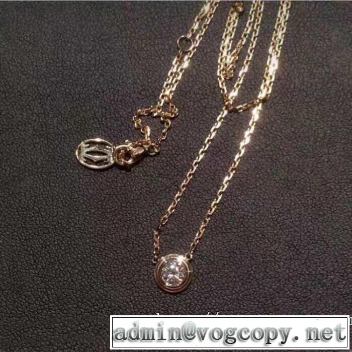 春夏シンプルファッションでOK！ カルティエ CARTIER ネックレス 3色可選 春夏の流行り2019新品