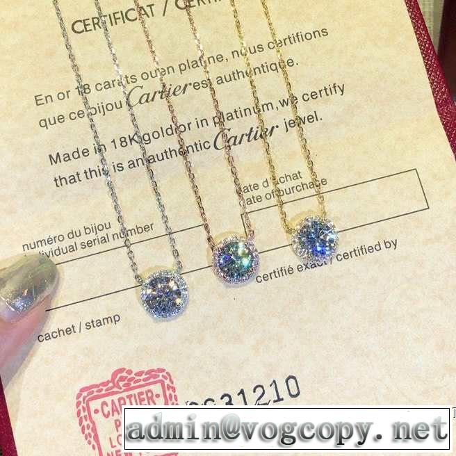 3色可選 ネックレス 2019春夏トレンドアイテム おしゃれデザインも大人気 カルティエ CARTIER