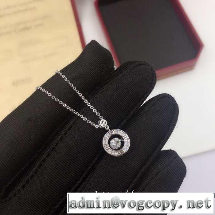カルティエ CARTIER ネックレス 2色可選 2019SSのトレンド商品 今シーズン注目のデザイン
