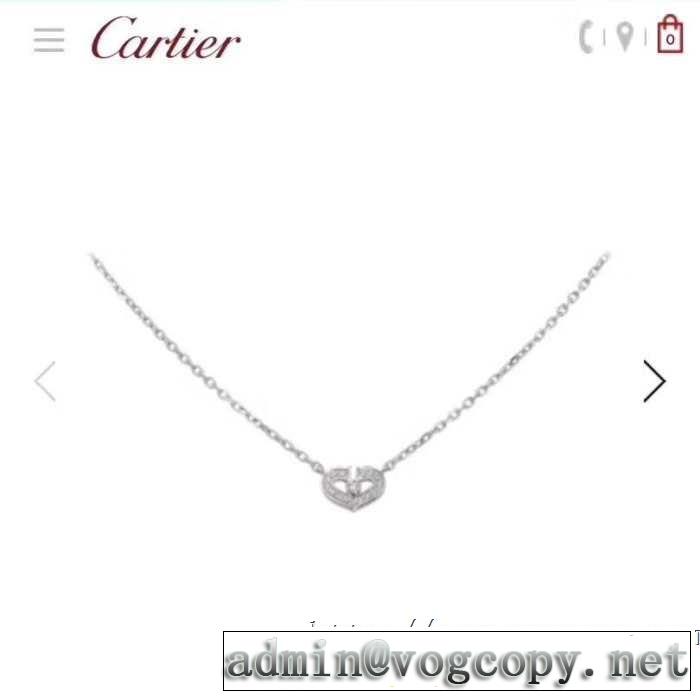 2019春夏トレンドアイテム カルティエ CARTIER ネックレス 2色可選 爽やかカジュアル人気