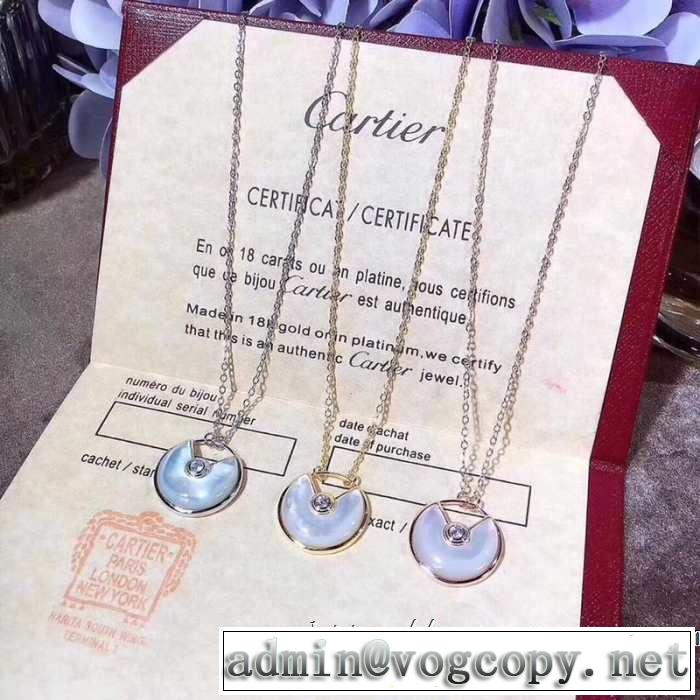 2019春夏も引き続きトレンド 素敵なスタイルで夏の定番 カルティエ CARTIER ネックレス 3色可選