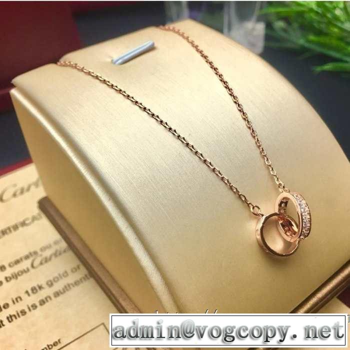 2色可選 ネックレス 2019春夏は人気定番 今年は大きめの新作がトレンド カルティエ CARTIER