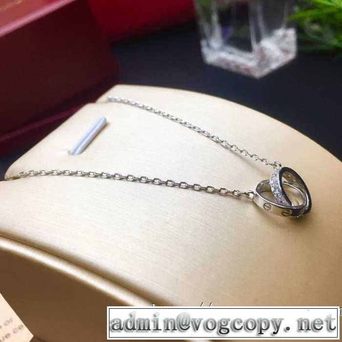 2色可選 ネックレス 2019春夏は人気定番 今年は大きめの新作がトレンド カルティエ CARTIER