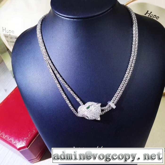 2019年春夏流行ファッション 大人の可愛さを引き立て カルティエ CARTIER ネックレス