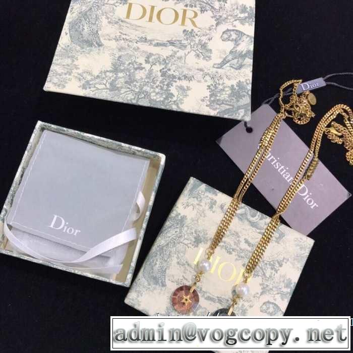 ディオール DIOR ネックレス 2色可選 今季トレンドの限定アイテム 2019夏ファション新品