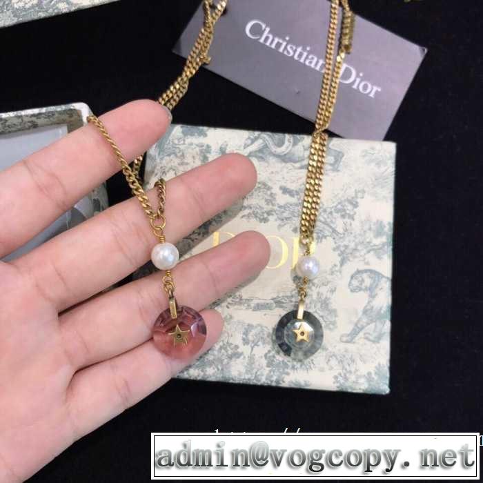ディオール DIOR ネックレス 2色可選 今季トレンドの限定アイテム 2019夏ファション新品