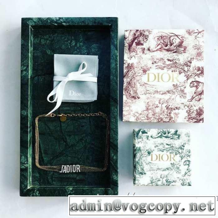 ディオール DIOR ネックレス 今季トレンドの限定アイテム 2019年春夏のトレンドアイテム