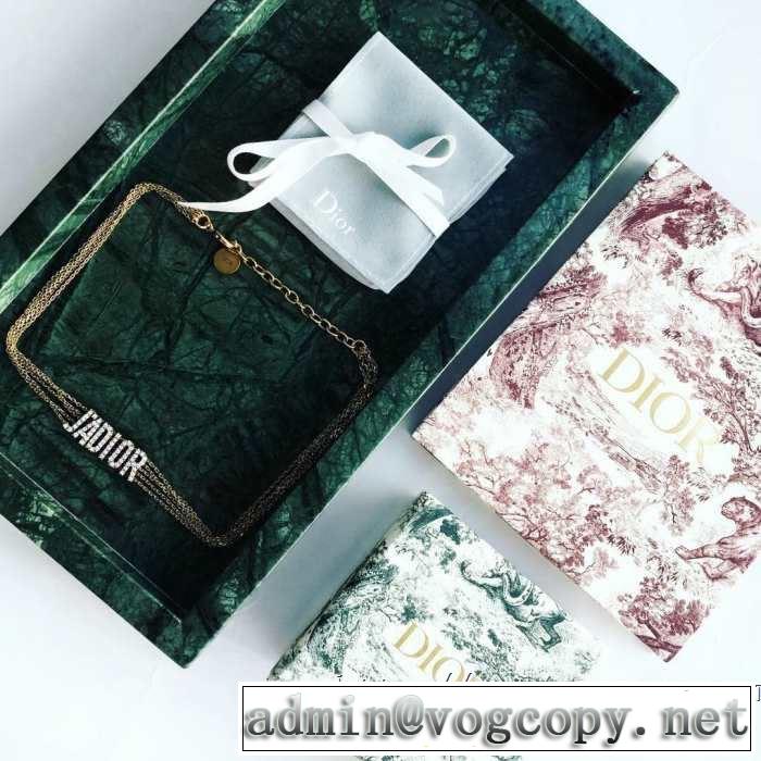 ディオール DIOR ネックレス 今季トレンドの限定アイテム 2019年春夏のトレンドアイテム