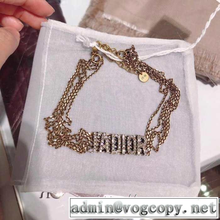 ディオール DIOR ネックレス 今季トレンドの限定アイテム 2019年春夏のトレンドアイテム