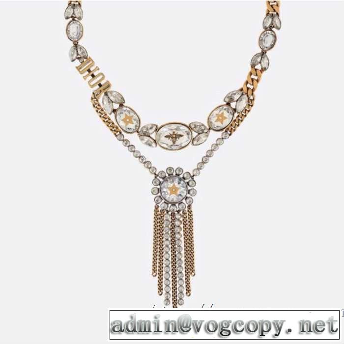 一気にトレンド感満載な着こなし 春夏の流行り2019新品 ディオール DIOR ネックレス