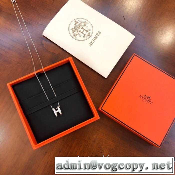 季節感もプラス2019新作 人気アイテムも同時にチェック エルメス HERMES ネックレス