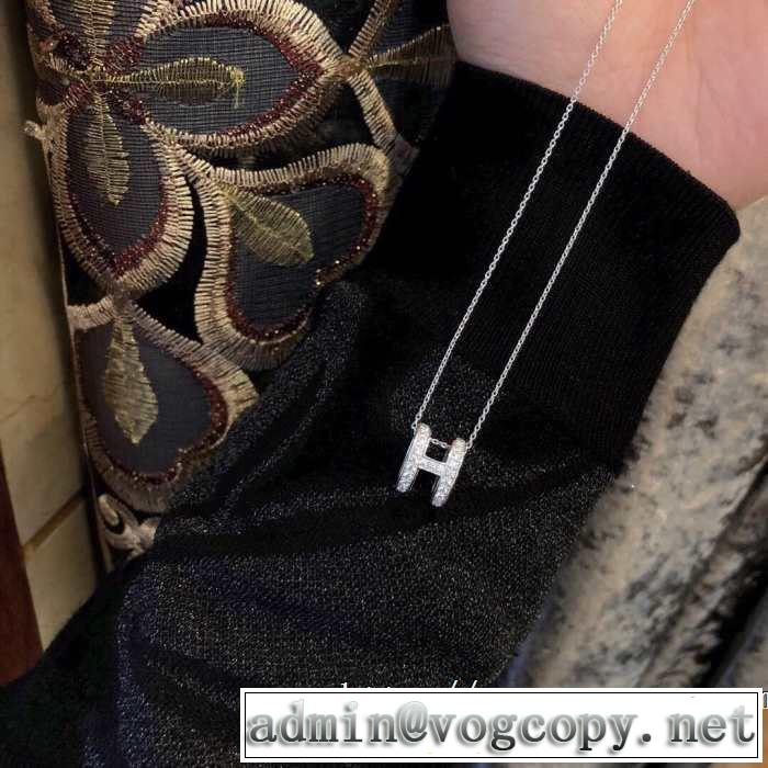季節感もプラス2019新作 人気アイテムも同時にチェック エルメス HERMES ネックレス