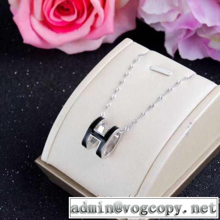 4色可選 ネックレス 人気のブランドのアイテム2019 毎シーズン活躍する  エルメス HERMES