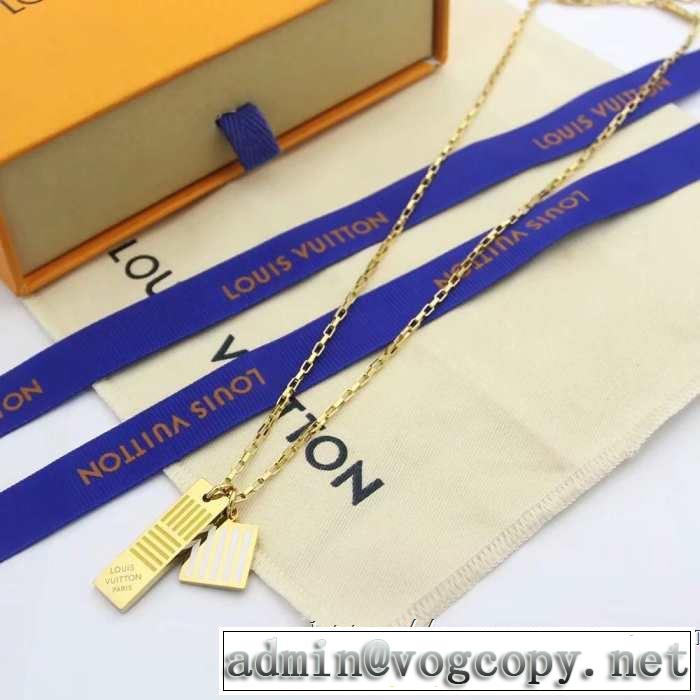 ルイ ヴィトン LOUIS VUITTON ネックレス 3色可選 春夏の流行り2019新品 お洒落トレンド人気