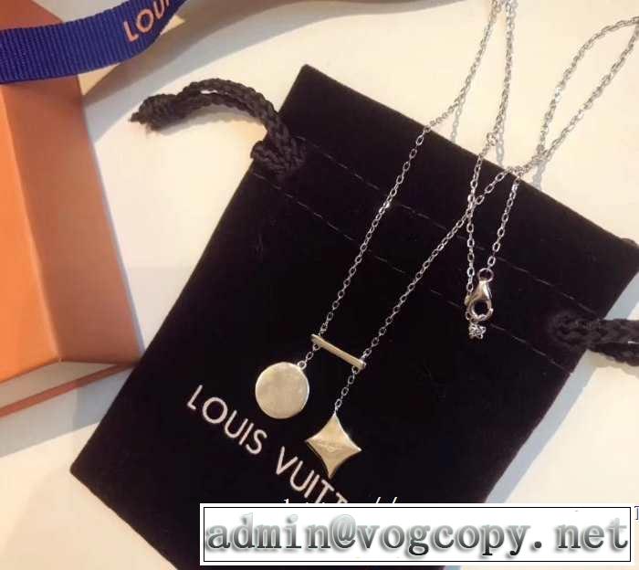 2019夏ファション新品 ルイ ヴィトン LOUIS VUITTON ネックレス 一気にトレンド感満載な着こなし