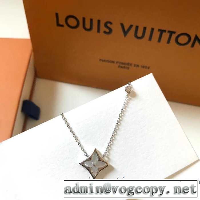 魅力的なカラー使い 2019年最新ファッション ルイ ヴィトン LOUIS VUITTON ネックレス 2色可選