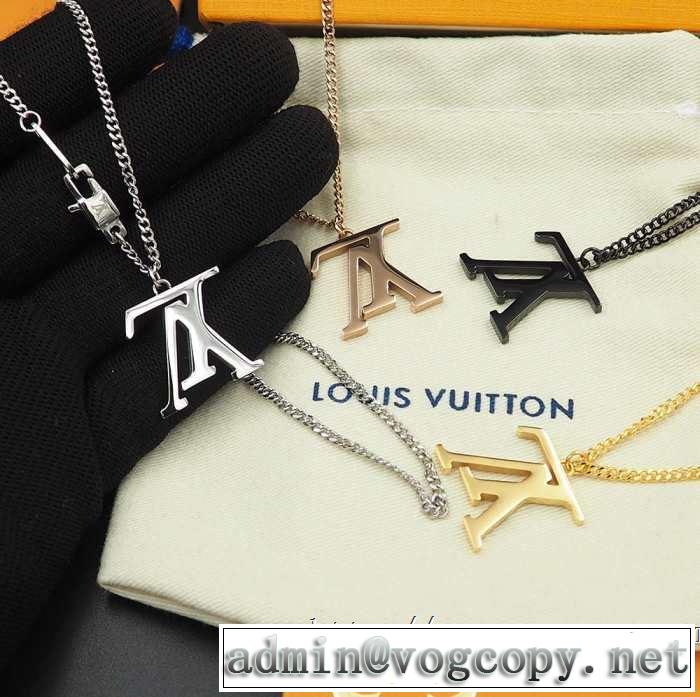 2019年春夏流行ファッション 大人の可愛さを引き立て ルイ ヴィトン LOUIS VUITTON ネックレス 4色可選
