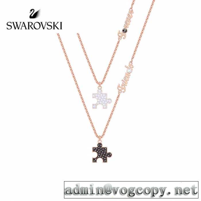 スワロフスキー SWAROVSKI ネックレス 2色可選 2019春夏も引き続きトレンド 今年春夏ファション流行り