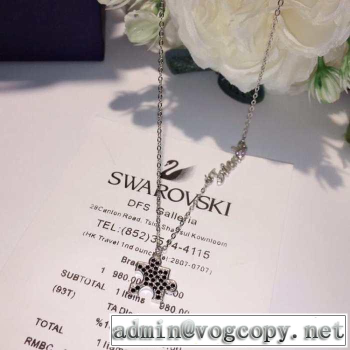 スワロフスキー SWAROVSKI ネックレス 2色可選 2019春夏も引き続きトレンド 今年春夏ファション流行り