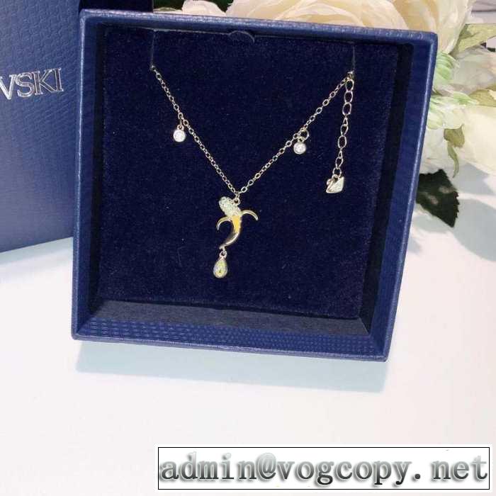 2019夏ファション新品 春夏シンプルファッションでOK！ スワロフスキー SWAROVSKI ネックレス