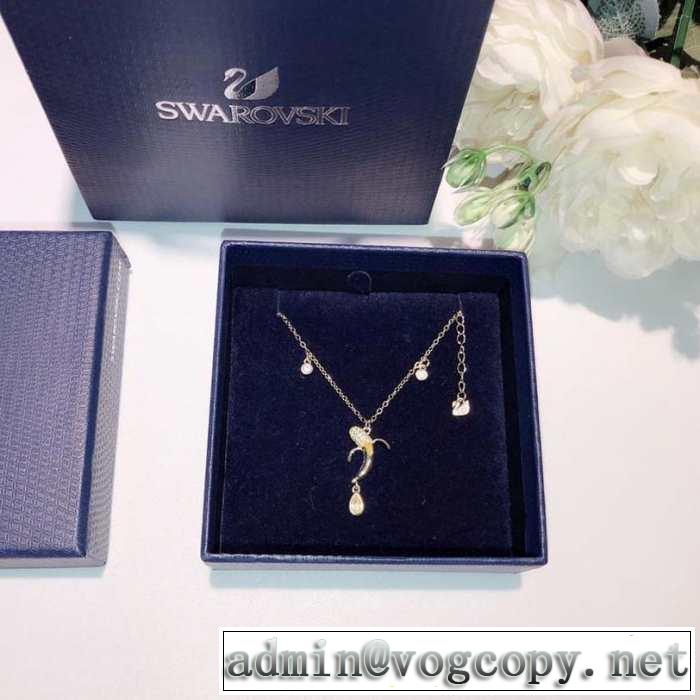 2019夏ファション新品 春夏シンプルファッションでOK！ スワロフスキー SWAROVSKI ネックレス