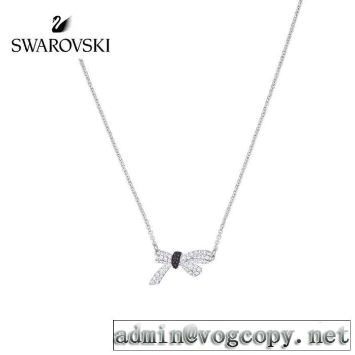 ネックレス 2色可選 【2019春夏】最新コレクション 春夏！大人カジュアル スワロフスキー SWAROVSKI