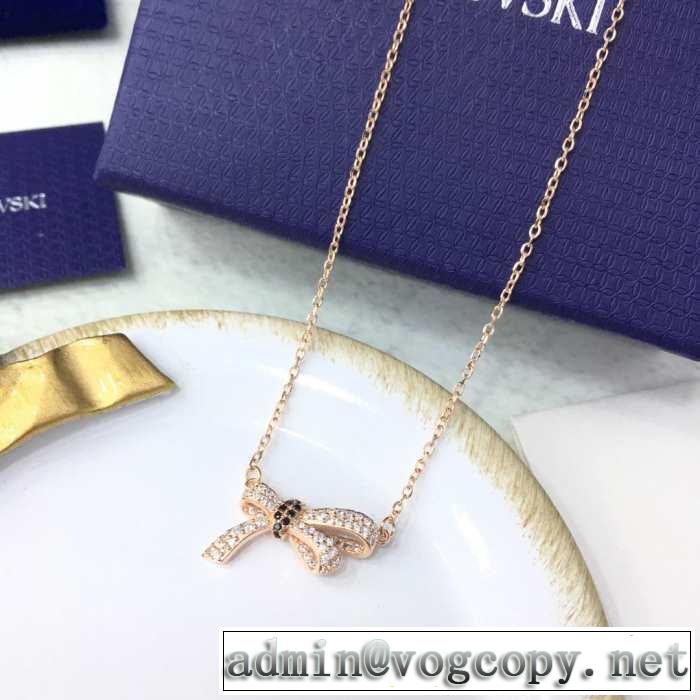 ネックレス 2色可選 【2019春夏】最新コレクション 春夏！大人カジュアル スワロフスキー SWAROVSKI