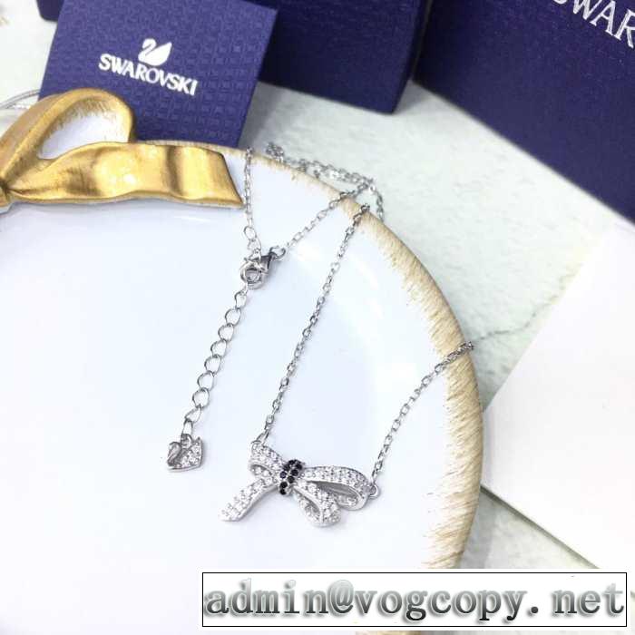 ネックレス 2色可選 【2019春夏】最新コレクション 春夏！大人カジュアル スワロフスキー SWAROVSKI