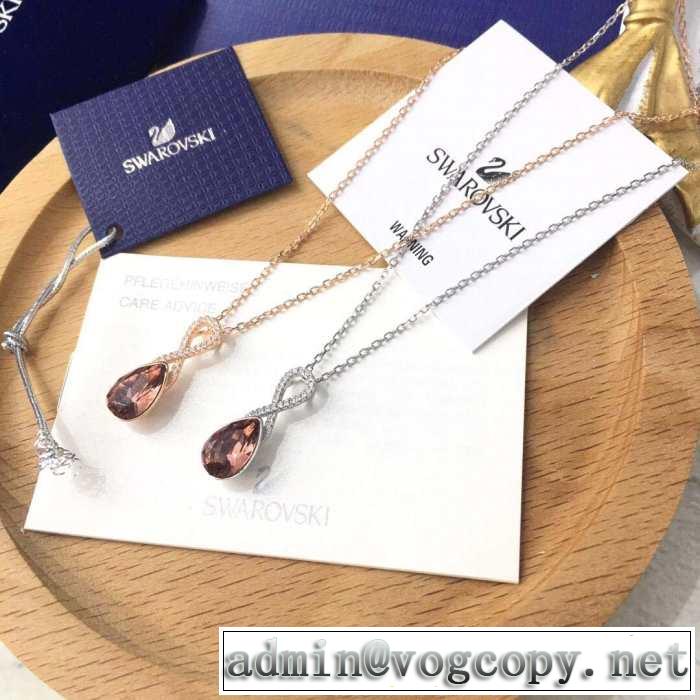 スワロフスキー SWAROVSKI ネックレス 2色可選 2019春夏トレンドアイテム 夏気分UP最新コレクション