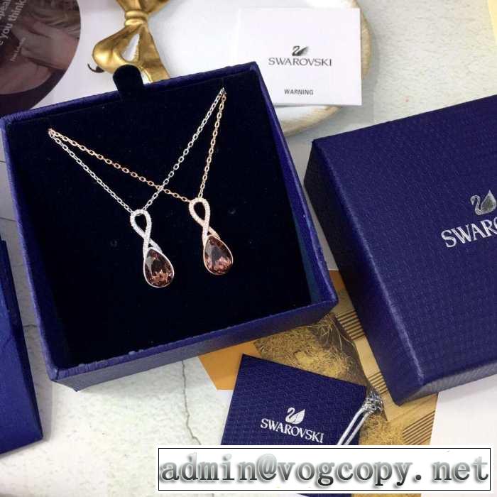 スワロフスキー SWAROVSKI ネックレス 2色可選 2019春夏トレンドアイテム 夏気分UP最新コレクション