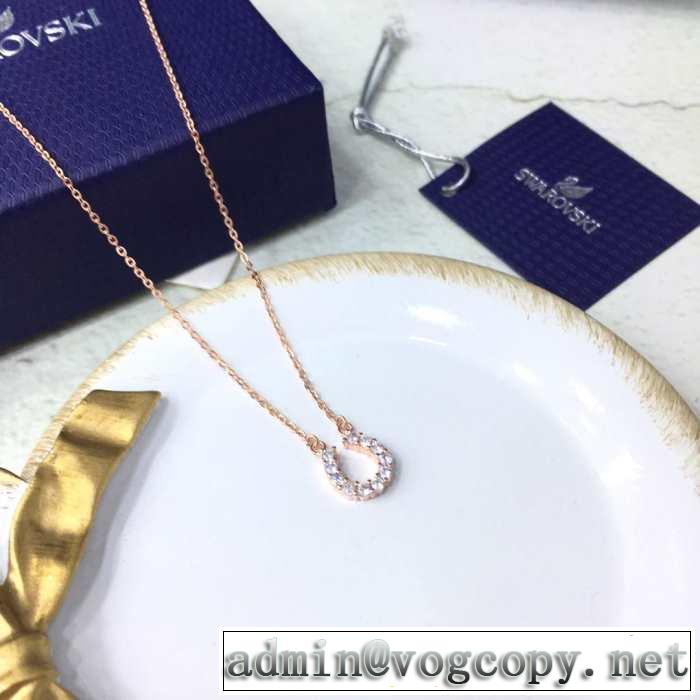 オシャレ印象で人気の高い 2019春夏は人気定番 スワロフスキー SWAROVSKI ネックレス 2色可選