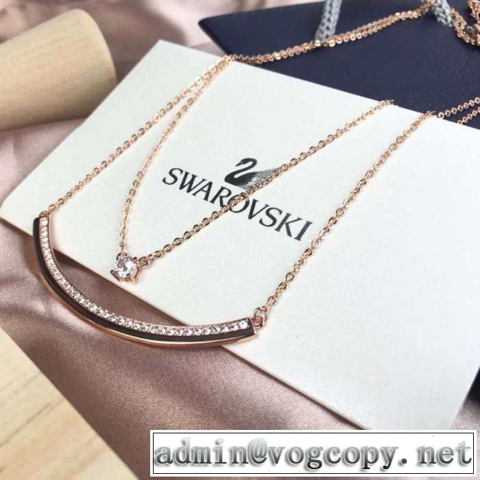 ネックレス 夏に良く似合うちょっと新品 おしゃれな夏ファッション2019 スワロフスキー SWAROVSKI