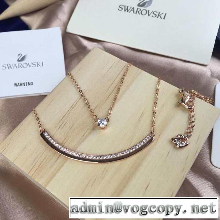ネックレス 夏に良く似合うちょっと新品 おしゃれな夏ファッション2019 スワロフスキー SWAROVSKI