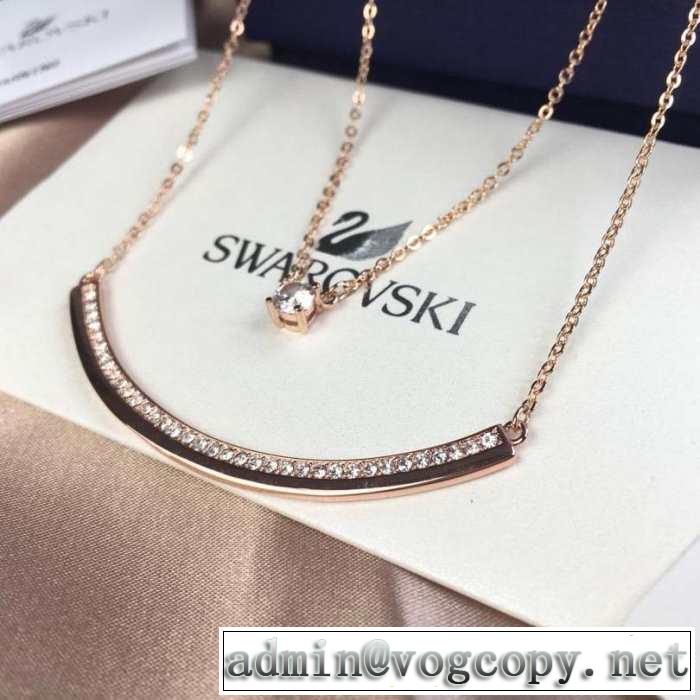 ネックレス 夏に良く似合うちょっと新品 おしゃれな夏ファッション2019 スワロフスキー SWAROVSKI